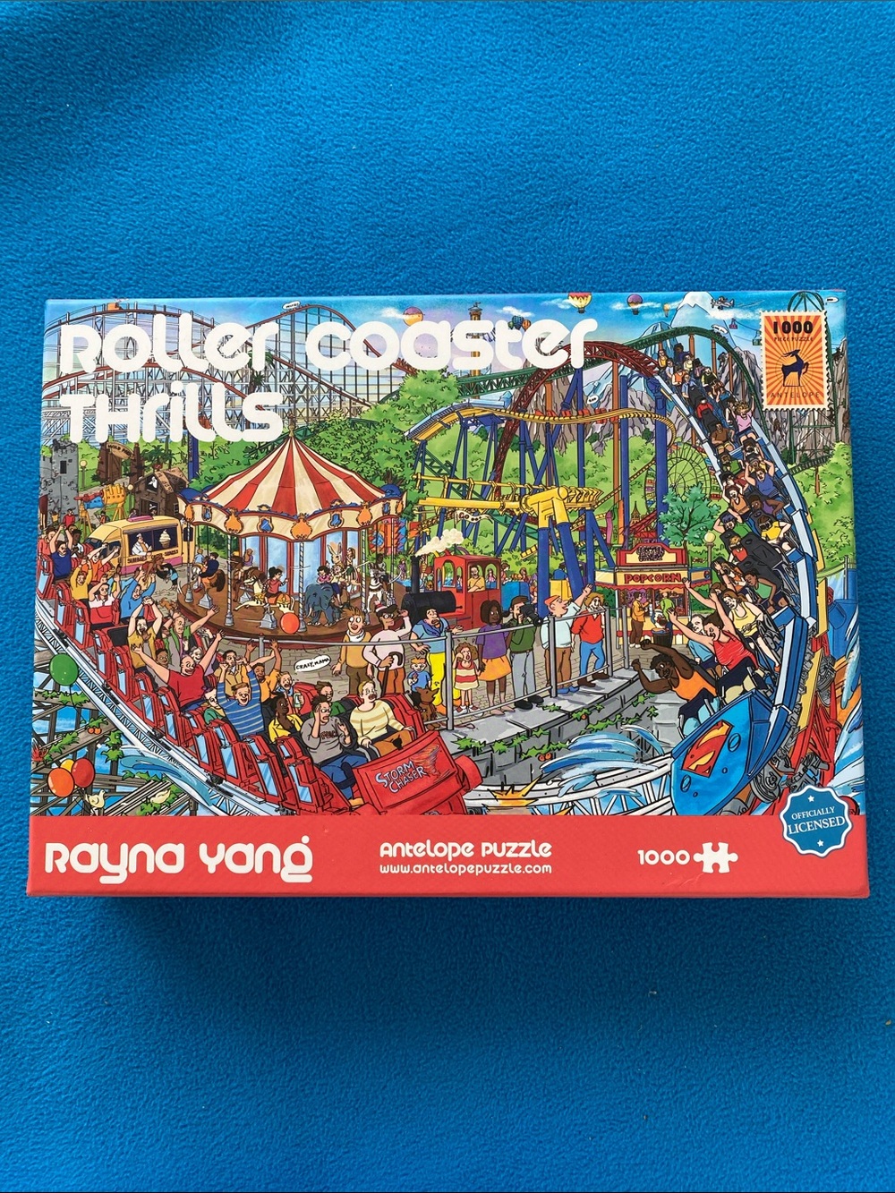 Roller Coaster Thrills Antelope 1000 Puzzle